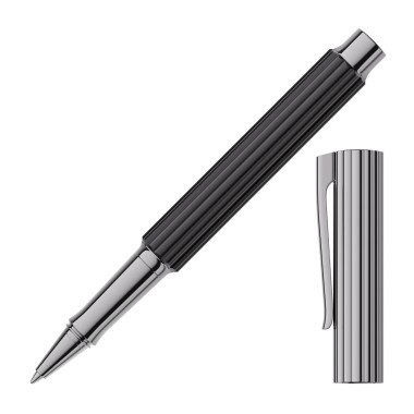 Stylo Roller Graf von Faber Castell - Bloom Ebène