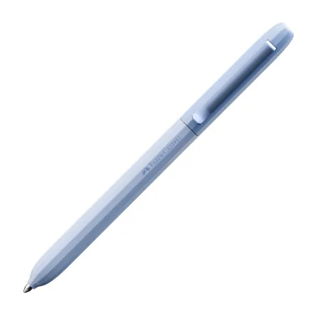 Stylo Bille FABER-CASTELL - Avori - Peace of Mind (Bleu clair)
