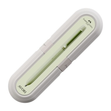 Stylo Bille FABER-CASTELL - Avori - Fresh Breeze (Vert clair)