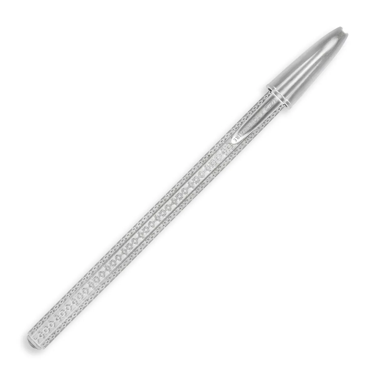 Stylo Bille BIC Cristal Maison Tournaire " Alchimie" blanc
