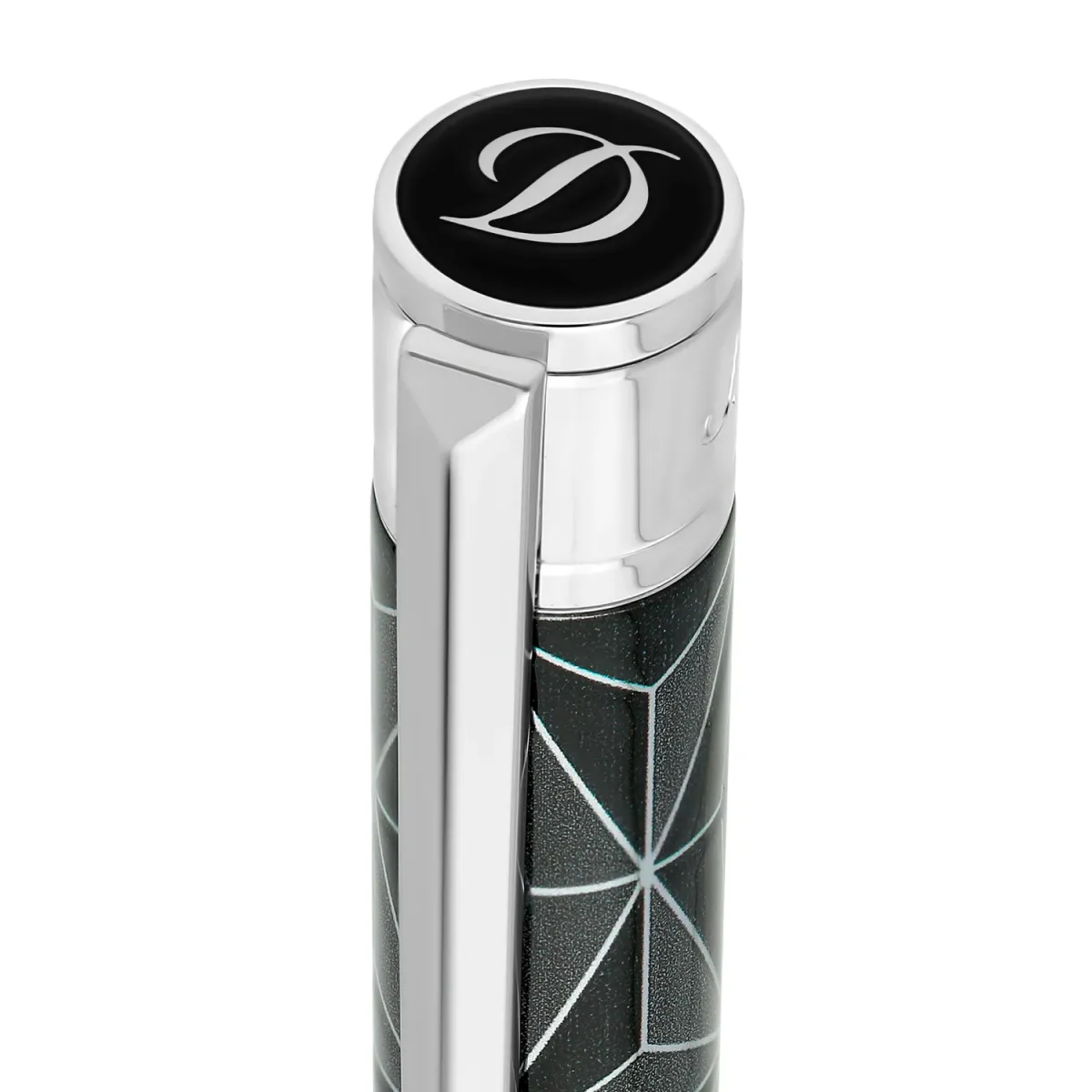 Stylo bille S.T.Dupont - D-Initial - Firex X Noir - Logo