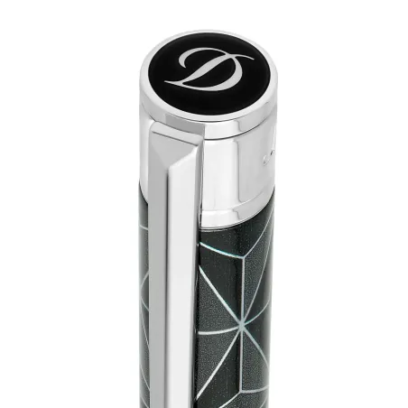 Stylo bille S.T.Dupont - D-Initial - Firex X Noir - Logo