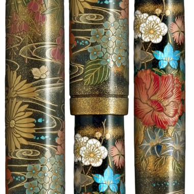 Stylo plume M Namiki Empereur "Fleurs épanouies en profusion" - Edition limitée 2025