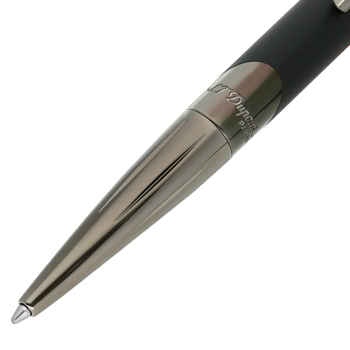Stylo Bille S.T. Dupont - Défi Millénium - Gun Metal/Noir Mat - Pointe