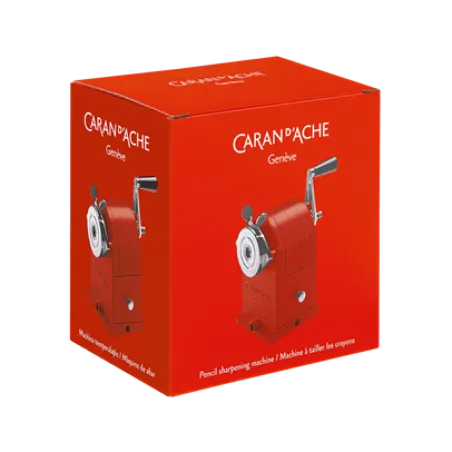 Machine à tailler les crayons CARAN D'ACHE - Rouge - Edition Standard - Boite