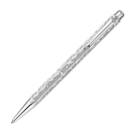 Coffret Stylo bille avec Étui cuir CARAN D'ACHE Ecridor - Alpine Frost - Edition Spéciale