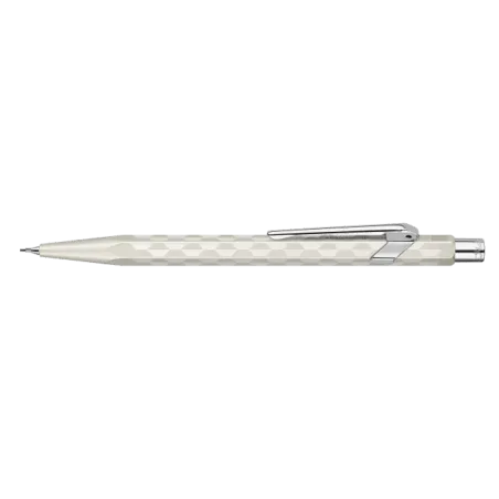 Portemine 849 CARAN D'ACHE - Alpine Frost - Blanc - Édition Spéciale - Profil