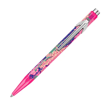 Stylo bille 849 CARAN D'ACHE - GERMANIER Rose - Édition Spéciale