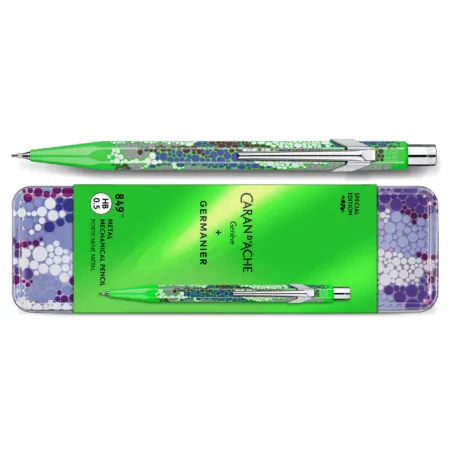 Porte-mine 0.5mm 849 CARAN D'ACHE - GERMANIER Vert - Édition Spéciale - Détails