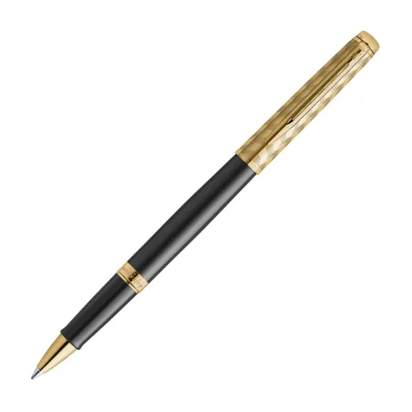 Stylo Roller Waterman Hémisphère - Collection Opera - Noir et or