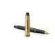 Stylo Plume (F) Waterman Expert - La collection Opera - Noir et or - ouvert