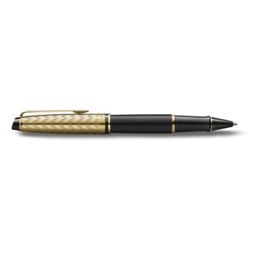 Stylo Roller Waterman Expert De Luxe - La collection Opera - Noir et or