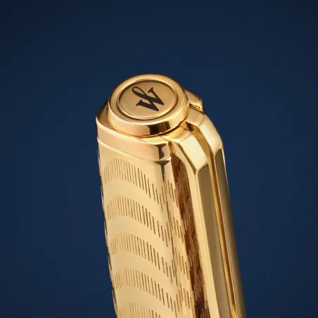 Stylo Plume (F) Waterman Exception De Luxe - La collection Opera - Noir et or