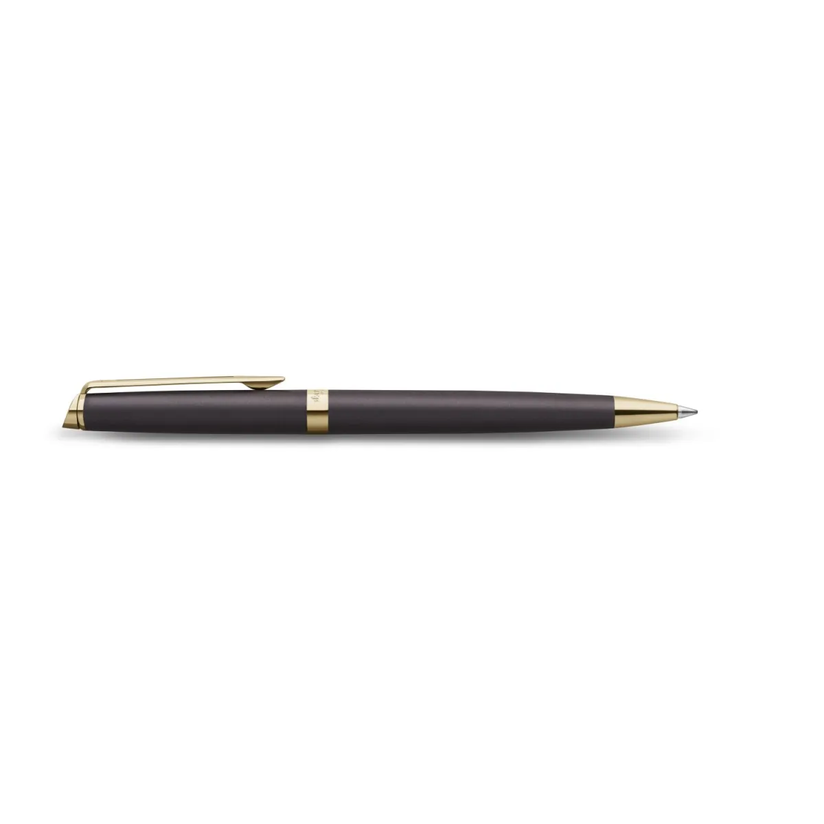 Stylo Bille Waterman® Hémisphère - L'édition Discrète "Metallic Black" GT - Noir Lave * Profil