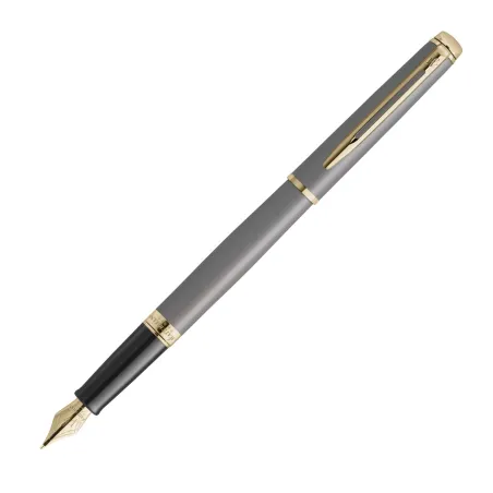 Stylo plume (M) Waterman® Hémisphère - L'édition Discrète - Gris Pierre GT Métallisé