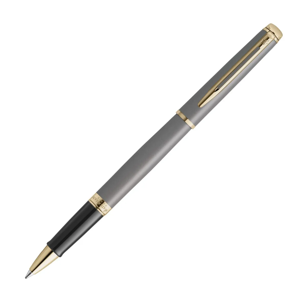 Stylo roller (F) Waterman® Hémisphère - L'édition Discrète - Gris Pierre GT Métallisé