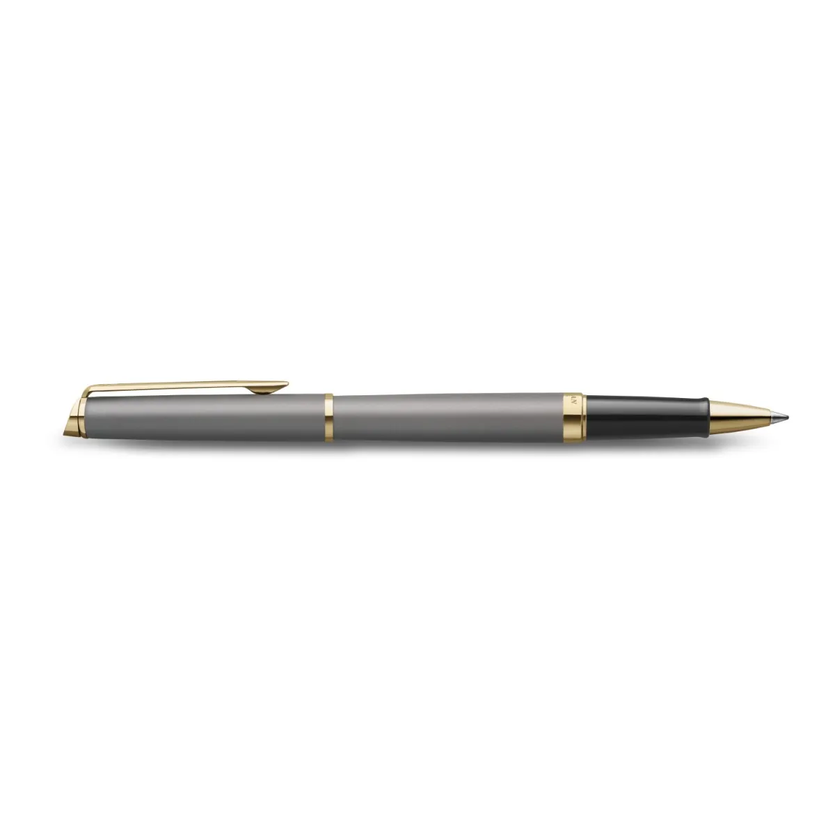 Stylo roller (F) Waterman® Hémisphère - L'édition Discrète - Gris Pierre GT Métallisé - Profil