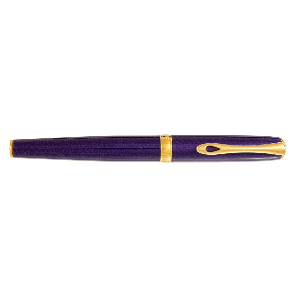 Stylo plume EF Diplomat - Excellence A2 - Violet Rain GT - Fermé
