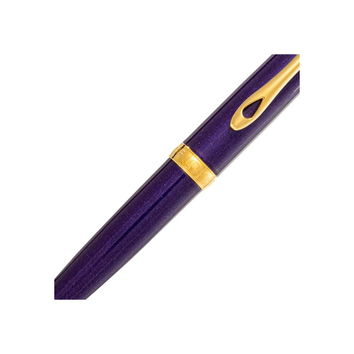 Stylo Bille Diplomat - Excellence A2 - Violet Rain GT - Détails