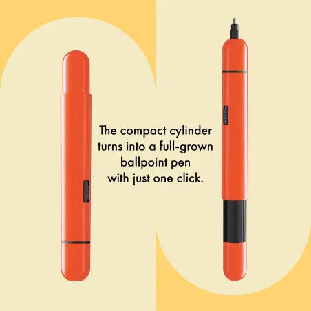 Stylo bille LAMY Pico orange fluo – Audace et design dans la poche