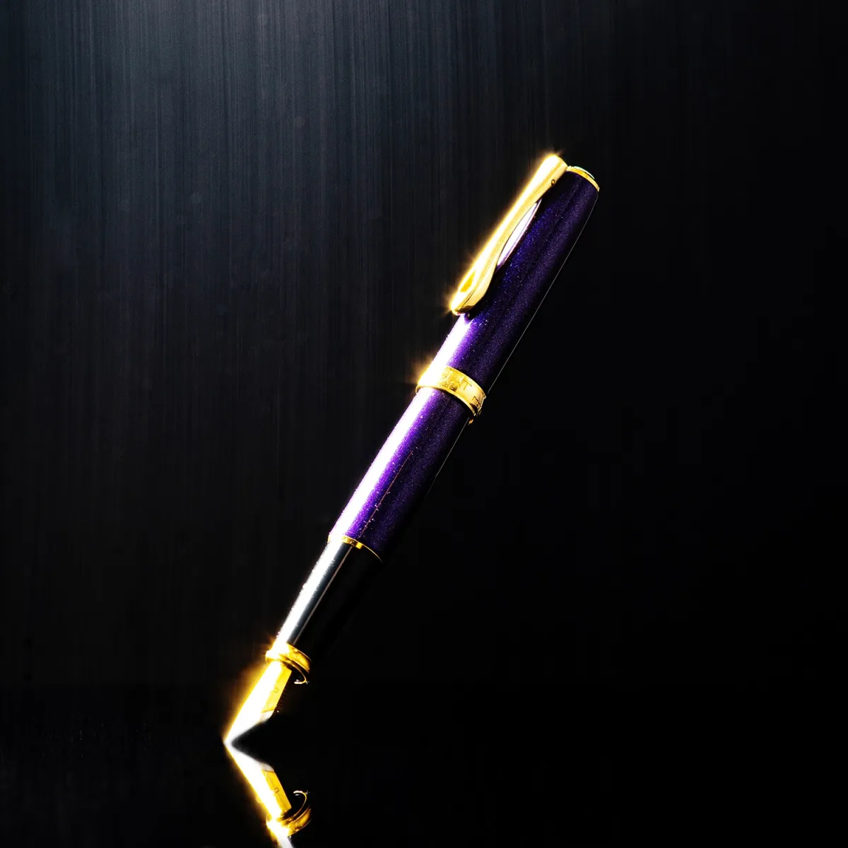 Stylo Plume Diplomat Excellence A2 Violet Rain GT - Plume EF Acier