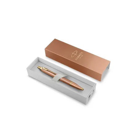 Stylo Bille (M) Parker IM - Writing Rituals - Orange Dégradé/Doré - Coffret