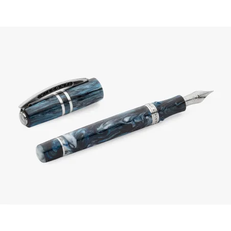 Stylo Plume M VISCONTI - Homo Sapiens - Dark Sapphire - Édition Limitée - Ouvert