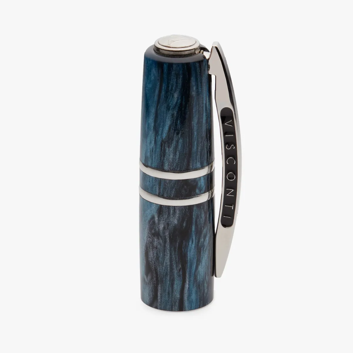 Stylo Plume F VISCONTI - Homo Sapiens - Dark Sapphire - Édition Limitée - Capuchon