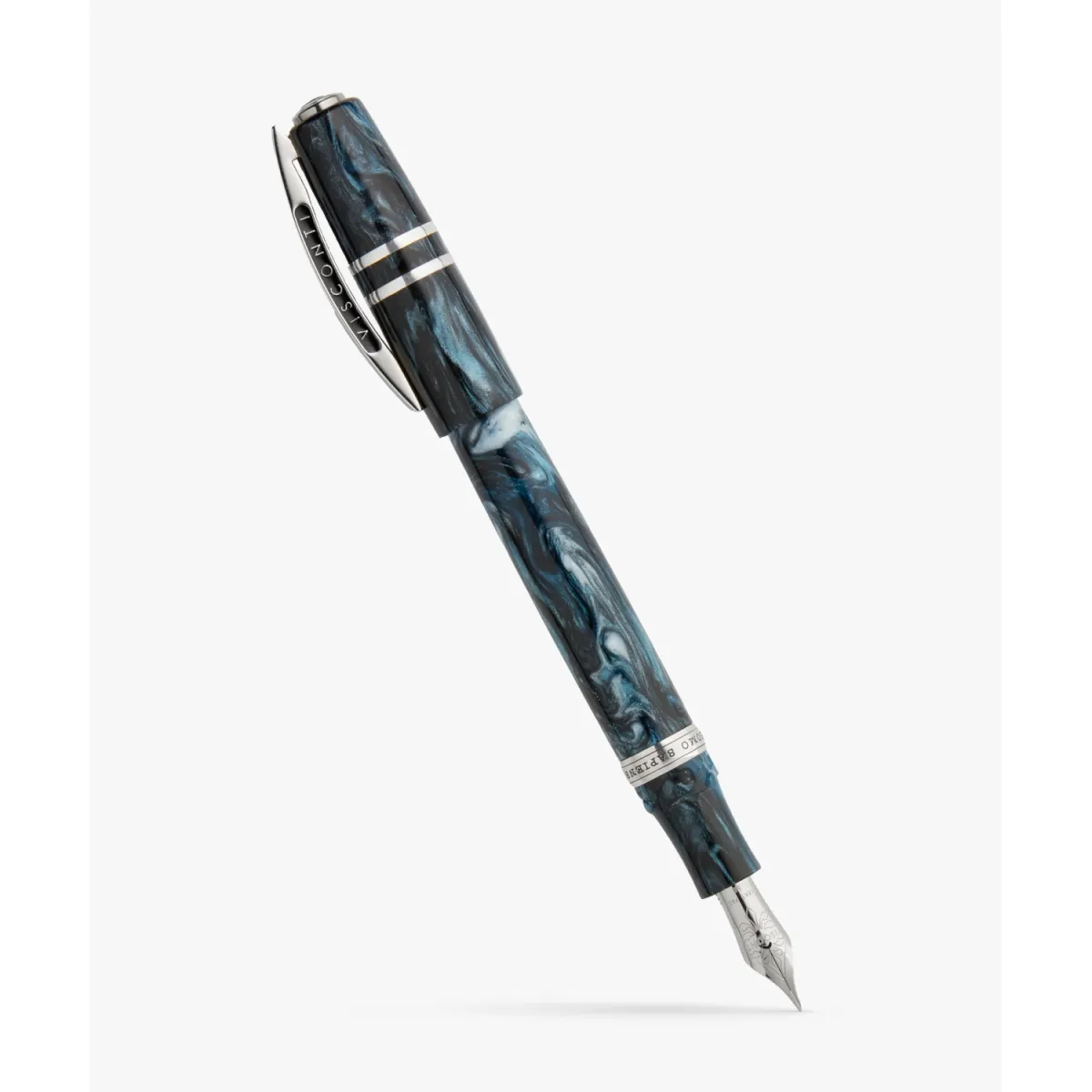 Stylo Plume F VISCONTI - Homo Sapiens - Dark Sapphire - Édition Limitée