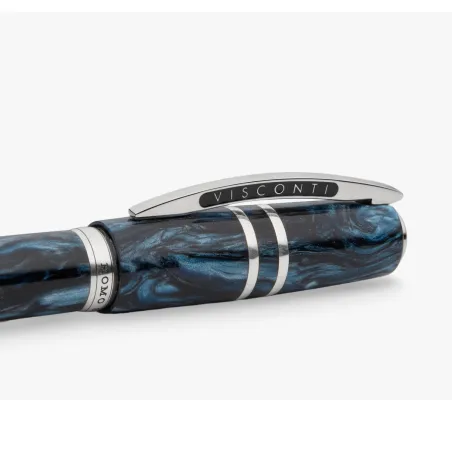 Stylo Plume EF VISCONTI - Homo Sapiens - Dark Sapphire - Édition Limitée - Détails