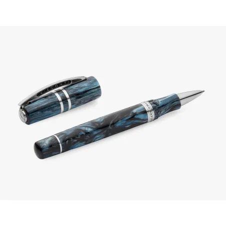 Stylo Roller VISCONTI - Homo Sapiens - Dark Sapphire - Édition Limitée - Ouvert