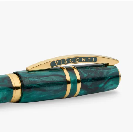 Stylo Plume S VISCONTI - Homo Sapiens - Dark Emerald - Édition Limitée - Détails