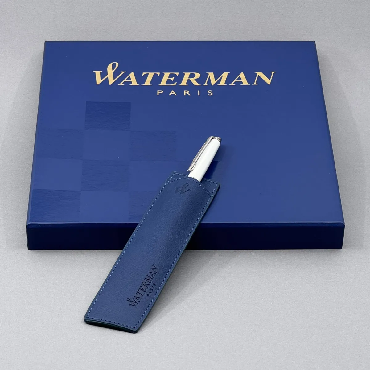 Coffret Stylo-bille Waterman Hémisphère Blanc - Étui Inclus
