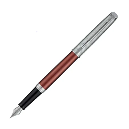Stylo plume (M) Waterman Hémisphère Collection Privée Rose Cuivré et Chromé