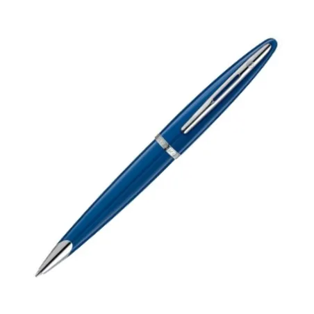 Stylo bille Waterman Carène - Bleu Obsession Finitions Plaquées Palladium