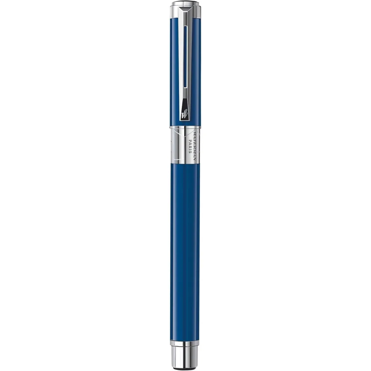 Stylo plume (M) Waterman Perspective - Stylo Plume Bleu CT  - Fermé