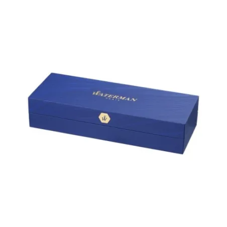 Waterman Perspective Bleu CT – Stylo Roller Chromé