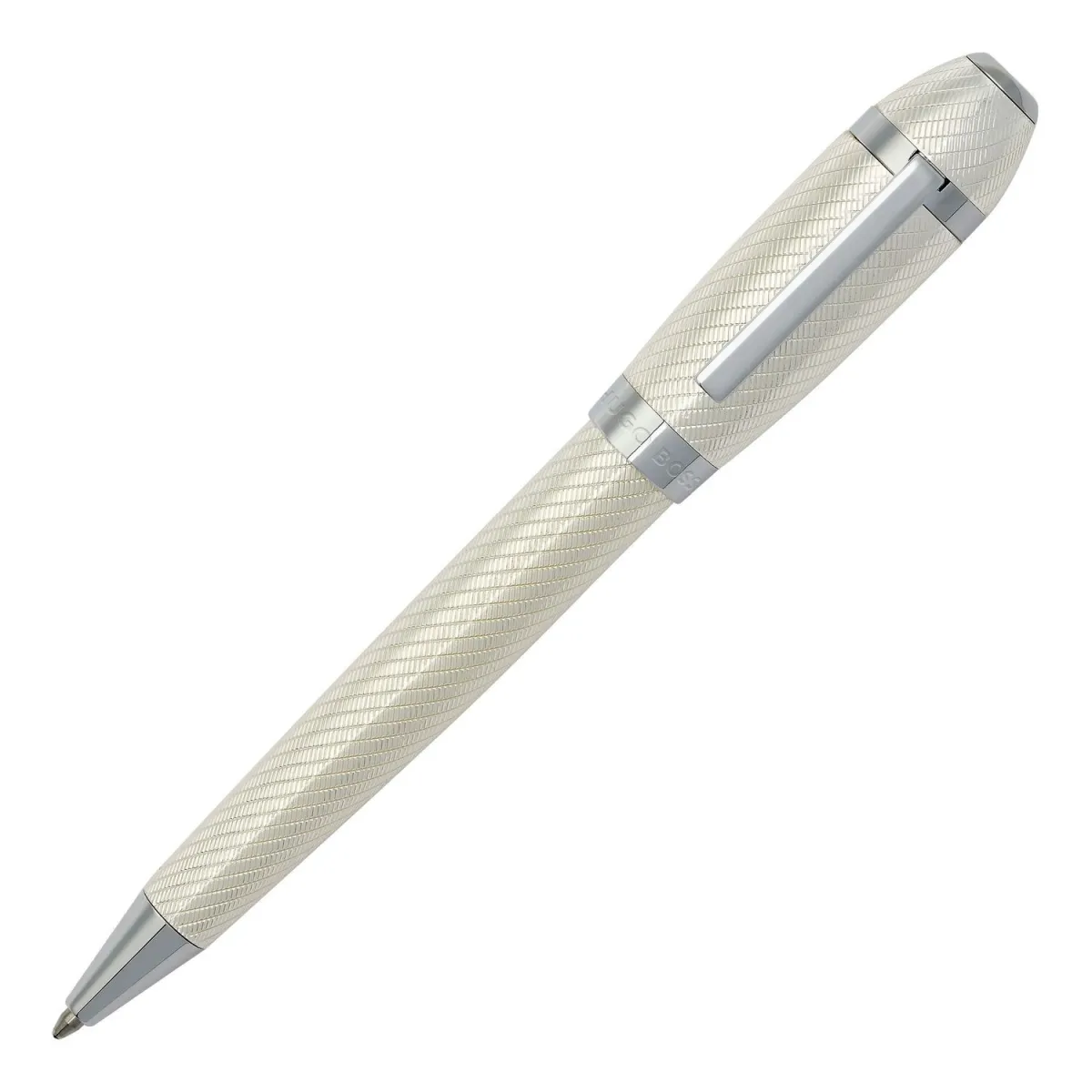 Stylo bille Hugo Boss - Arc Futurist - Silver - dessus