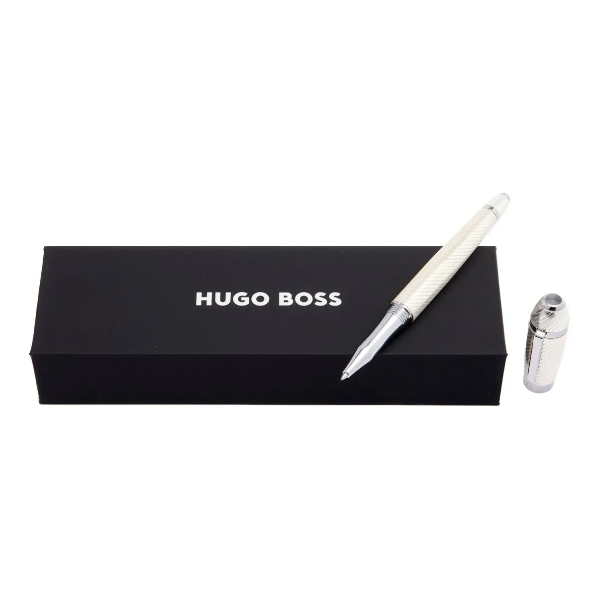 Stylo Roller Hugo Boss ARC Futurist Silver - Écriture fluide