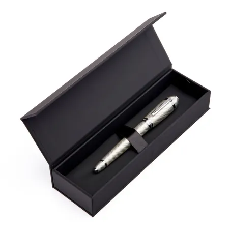 Stylo Roller Hugo Boss ARC Futurist Silver - Écriture fluide