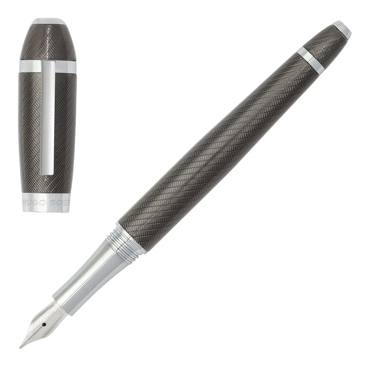 Stylo plume (M) Hugo Boss - Arc Futurist - Gun