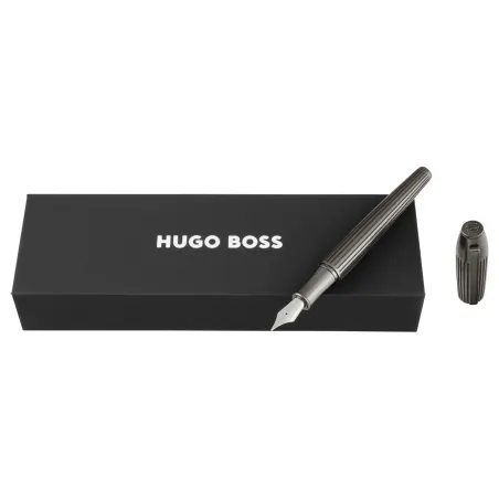 Stylo plume Hugo Boss Arcade Gun – Design architectural mat