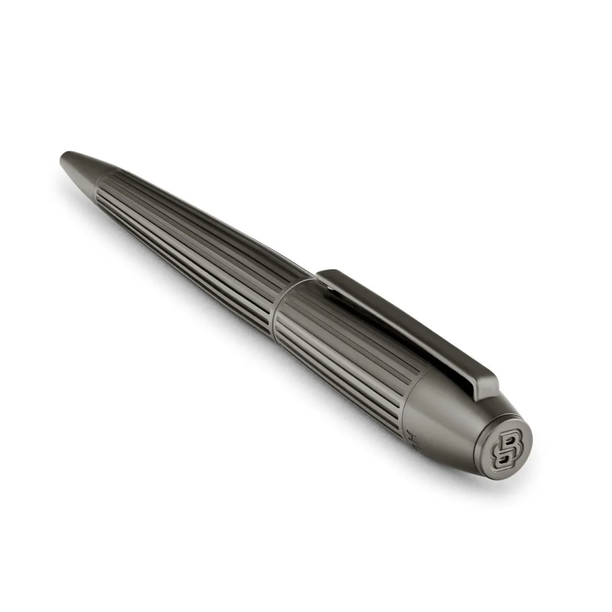 Stylo bille Hugo Boss Arcade Gun – Rayures architecturales