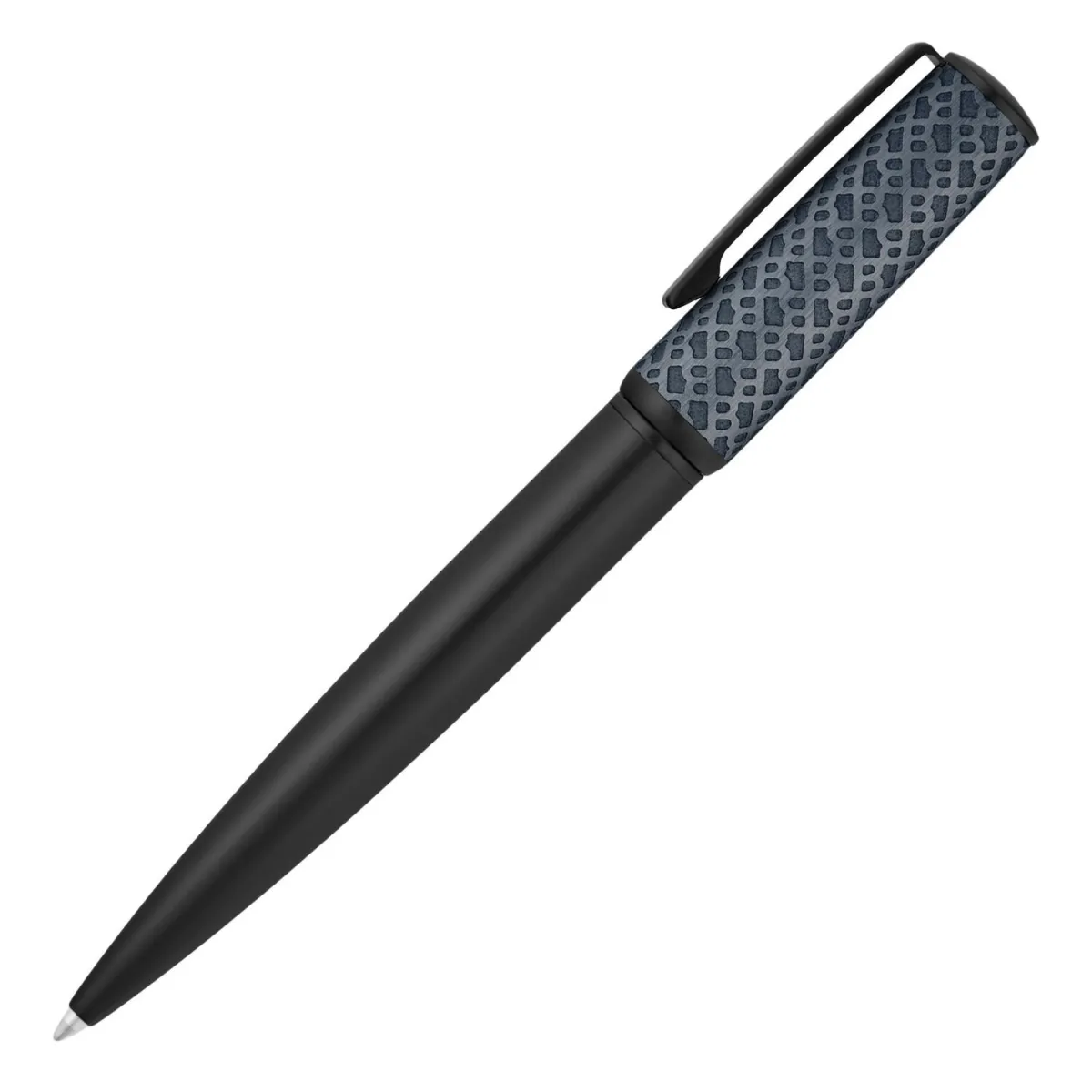 Stylo bille Hugo Boss - Arche Monogram - Black & Navy
