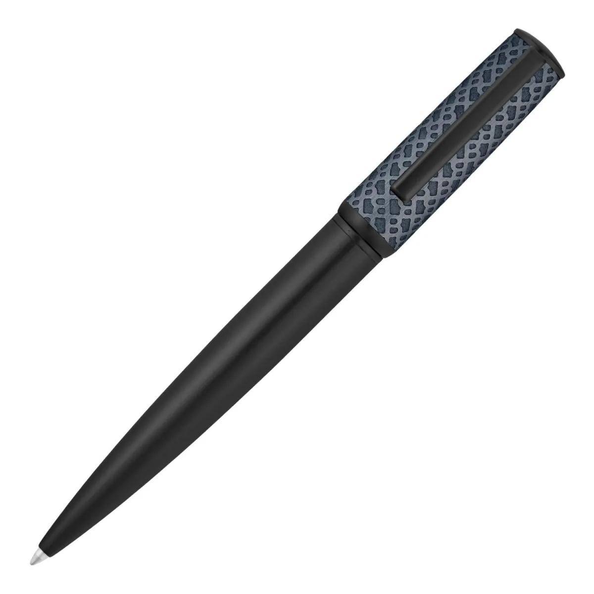 Stylo Bille Hugo Boss Arche Monogram Black & Navy – Élégance iconique
