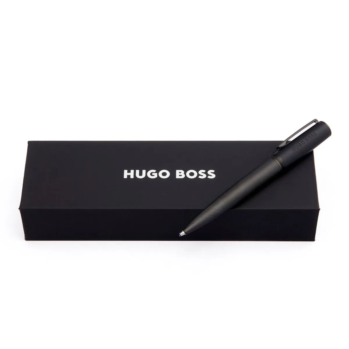 Stylo bille Hugo Boss Arche Iconic Black – Design moderne et épuré