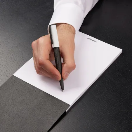 Stylo bille Hugo Boss Arche Iconic White - Design moderne élégant