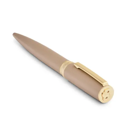 Stylo bille Hugo Boss Arche Double B Nude - Élégance féminine