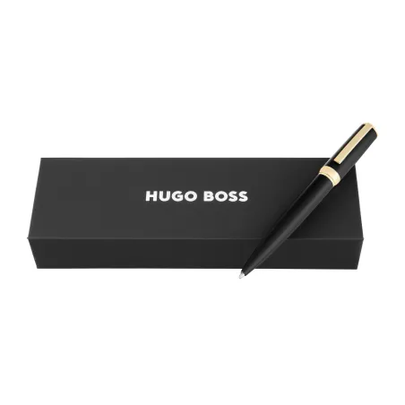 Stylo bille Hugo Boss Arche Double B Black & Gold