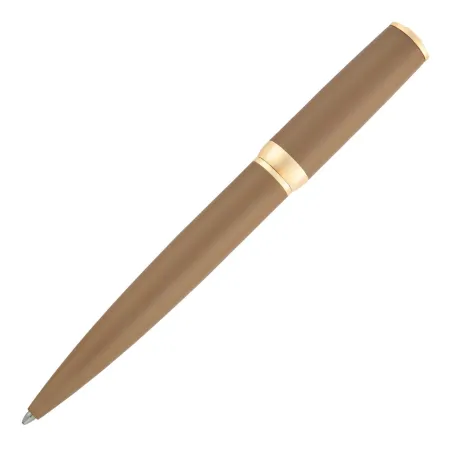 Stylo bille Hugo Boss Arche Double B Camel – Élégance raffinée